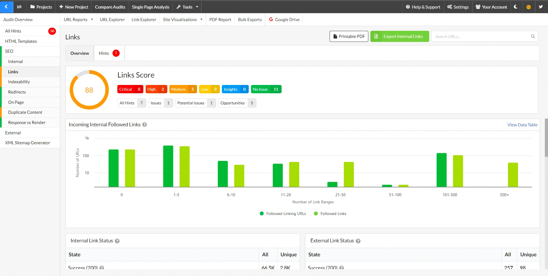seo sitebulb audit report 3