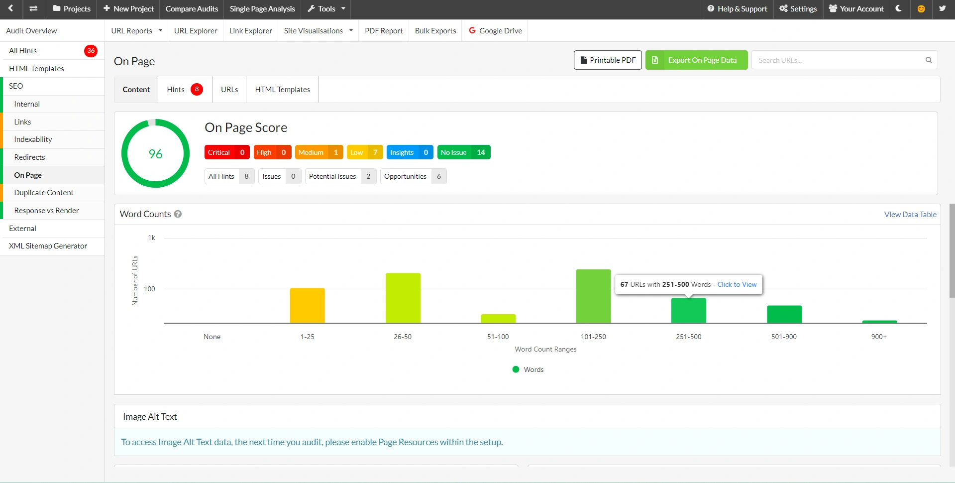 seo sitebulb audit report 6