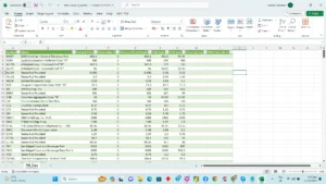 webscraping via excel