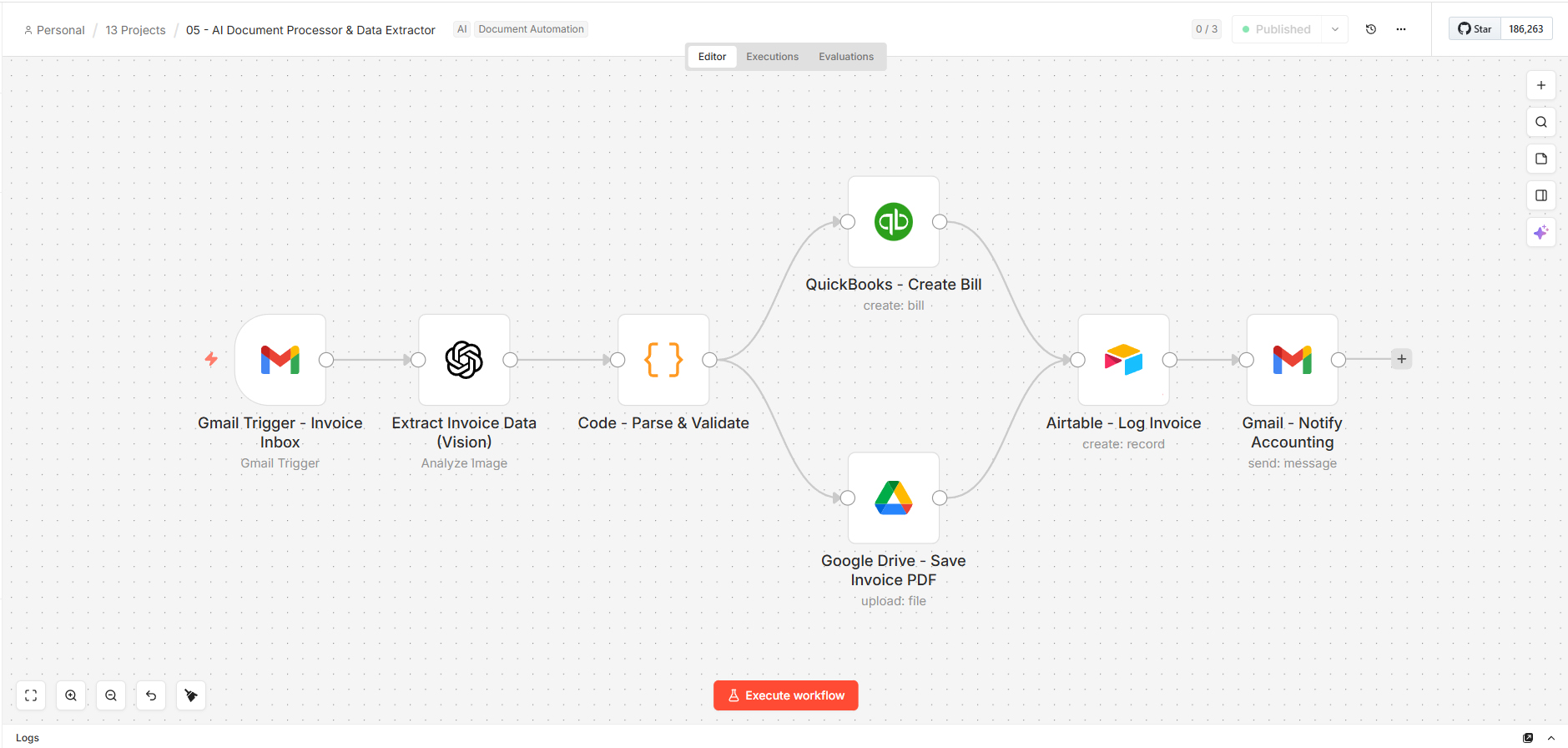 AI Document Processor screenshot