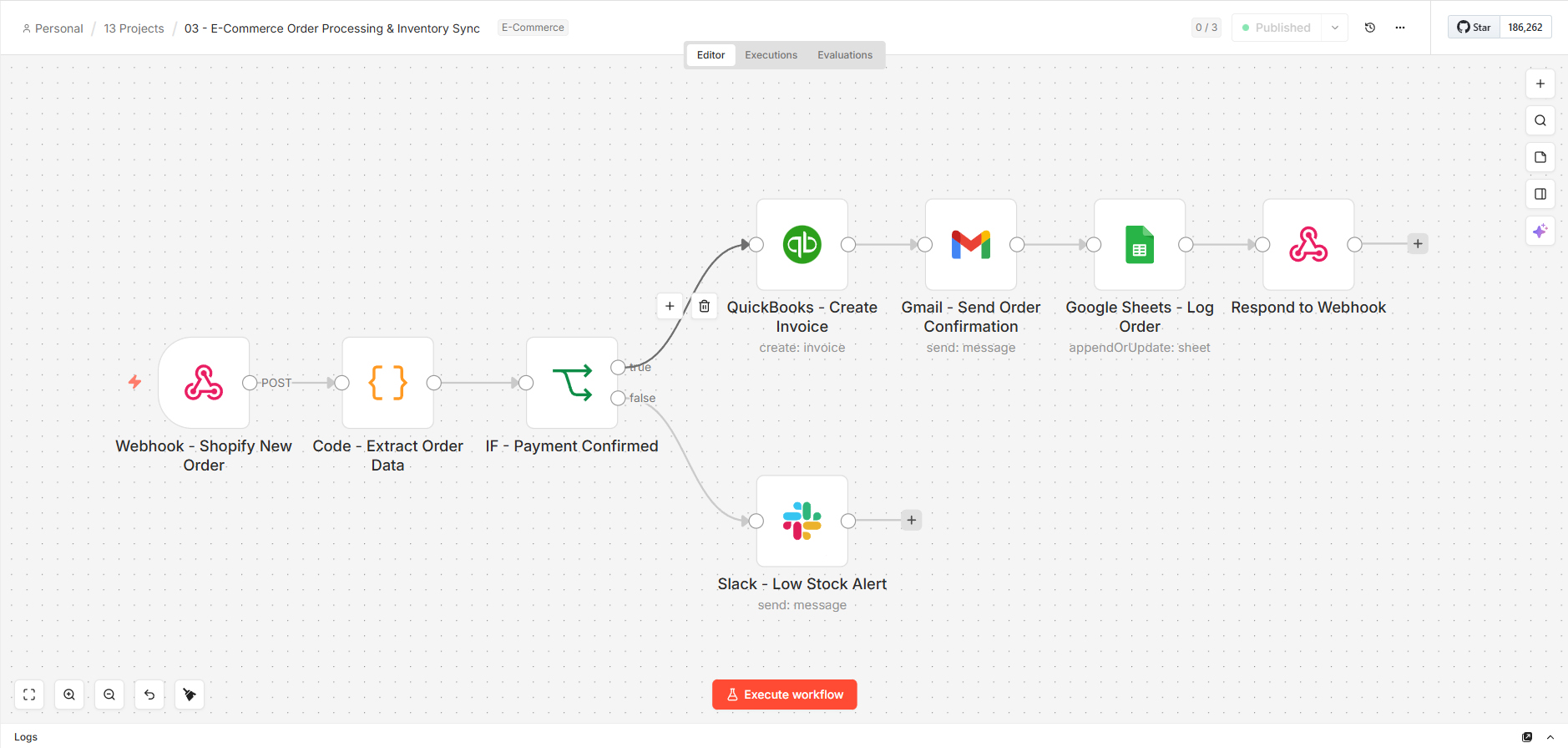 Order Processing screenshot